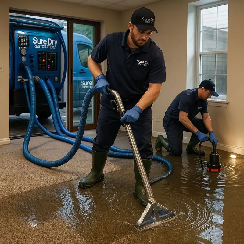 Water Extraction and Removal process in Sardis City, AL
